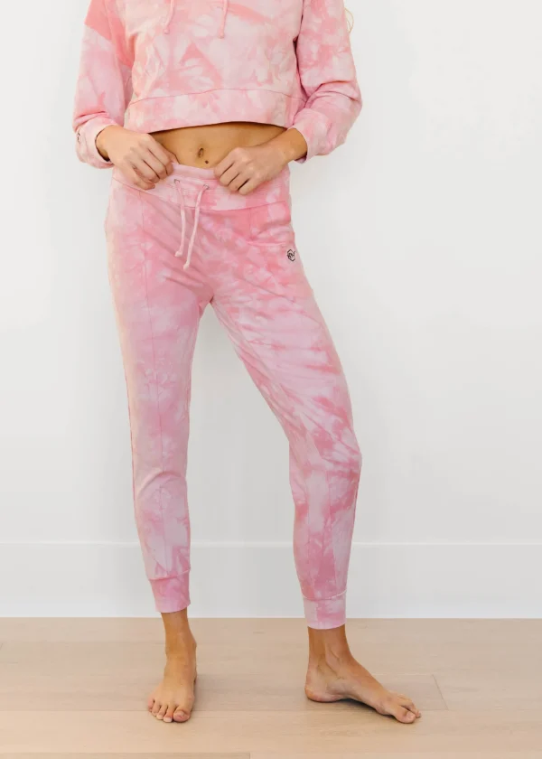 Sweats + Pjs + Lounge | Sweatpants>Maven Thread Sweatpants - Pink Tie Dye
