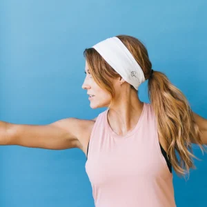 Headbands>Maven Thread WHITE BASICS - 4'' Headband