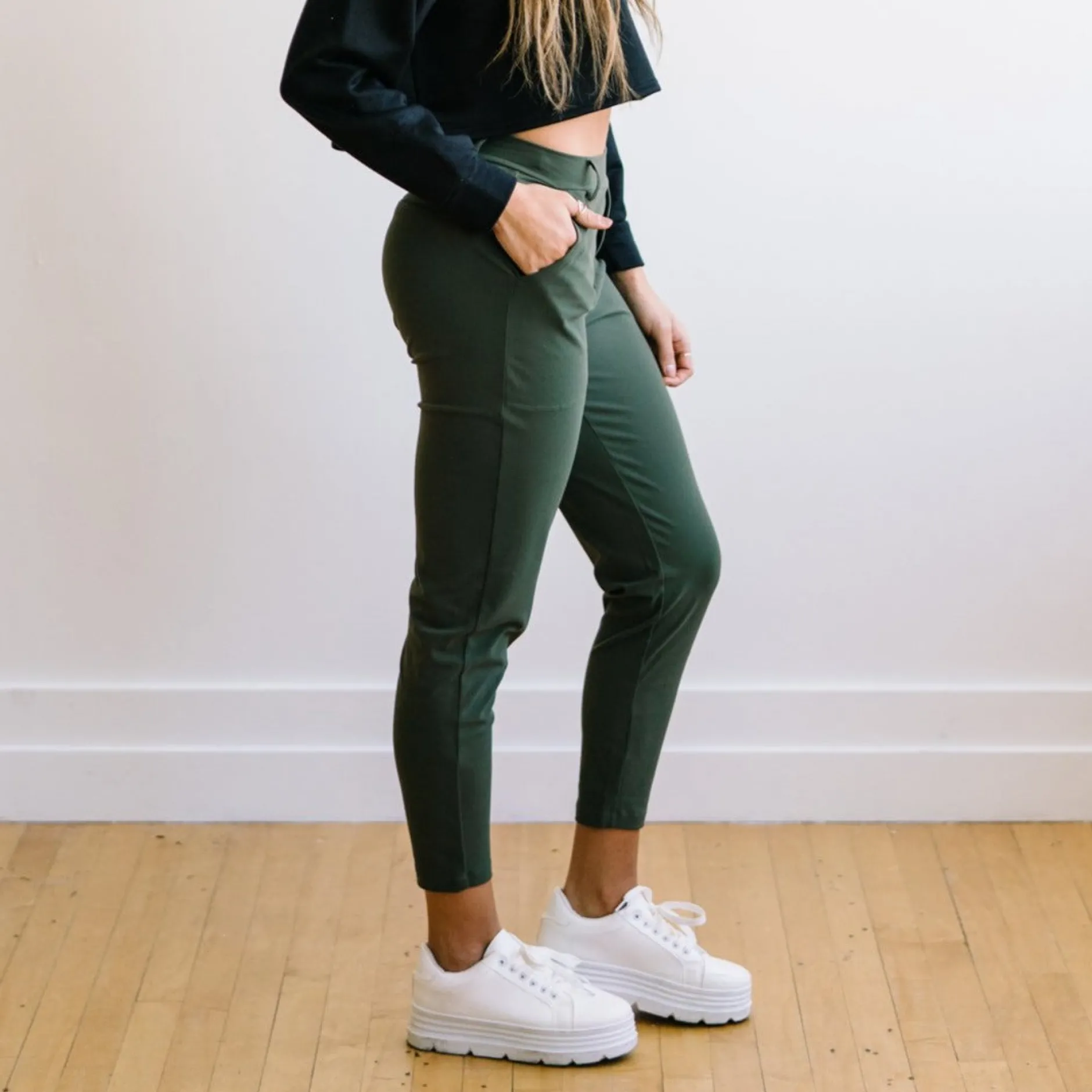 work_hard_play_hard_trous_0-2.webp Trousers | Sweats + Pjs + Lounge>Maven Thread Work Hard Play Hard Trousers - Olive Green