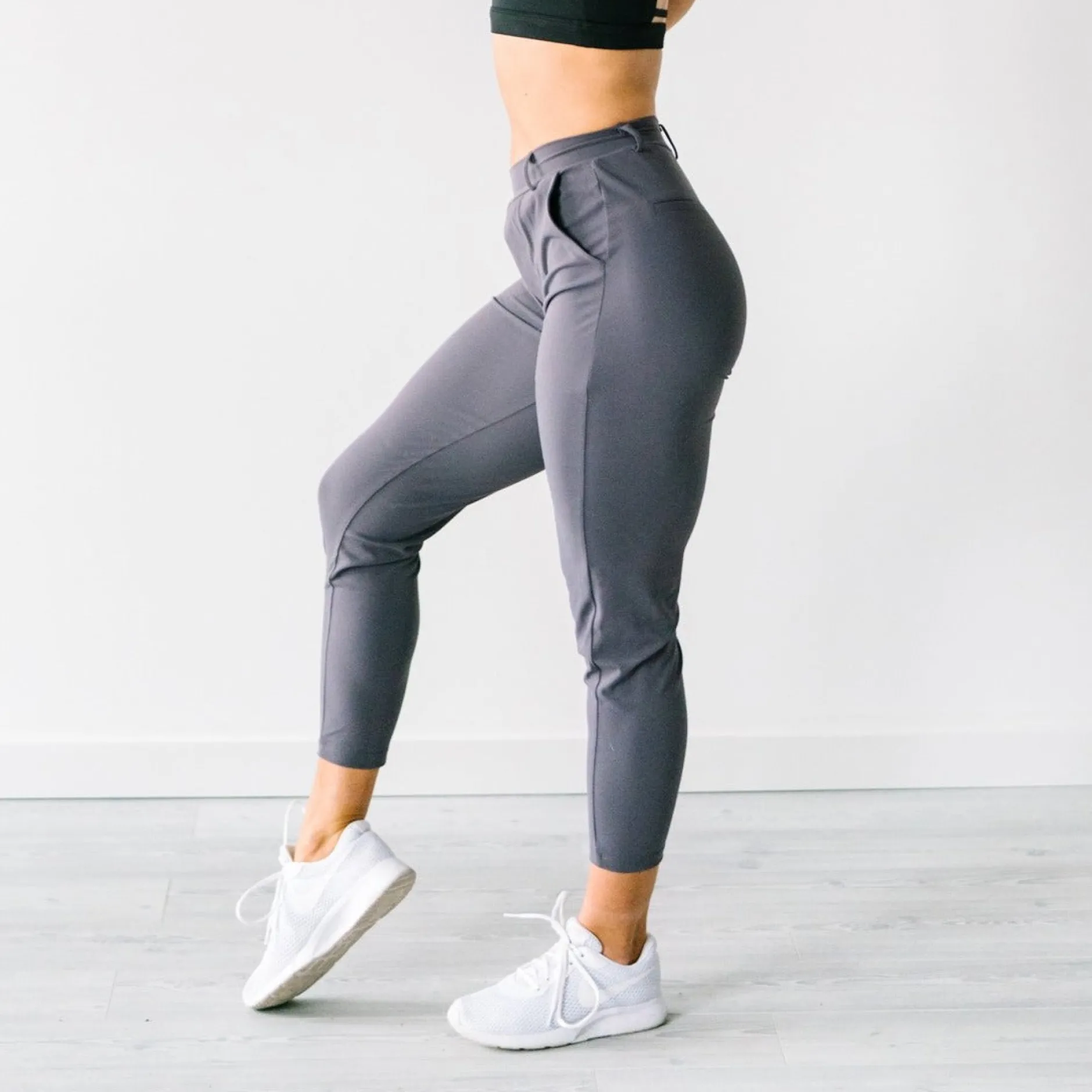 work_hard_play_hard_trous_0-4.webp Trousers | Sweats + Pjs + Lounge>Maven Thread Work Hard Play Hard Trousers - Grey