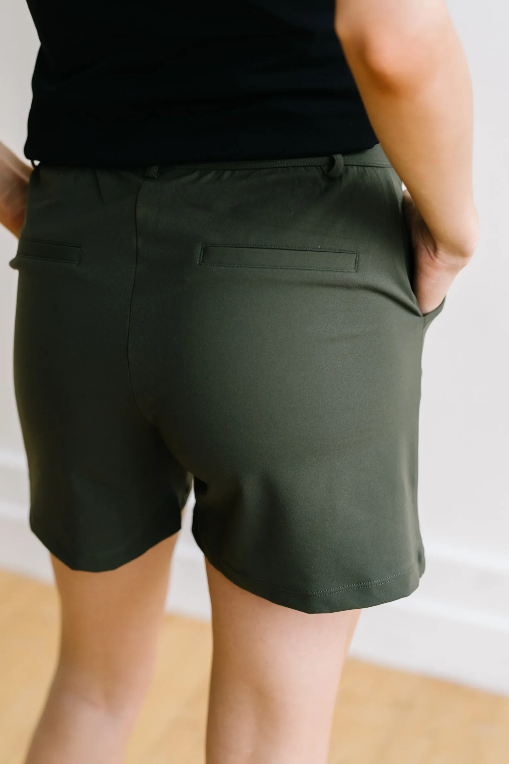 work_hard_play_hard_trous_1-9.webp Trousers | Shorts>Maven Thread Work Hard Play Hard Trouser Shorts - Olive Green