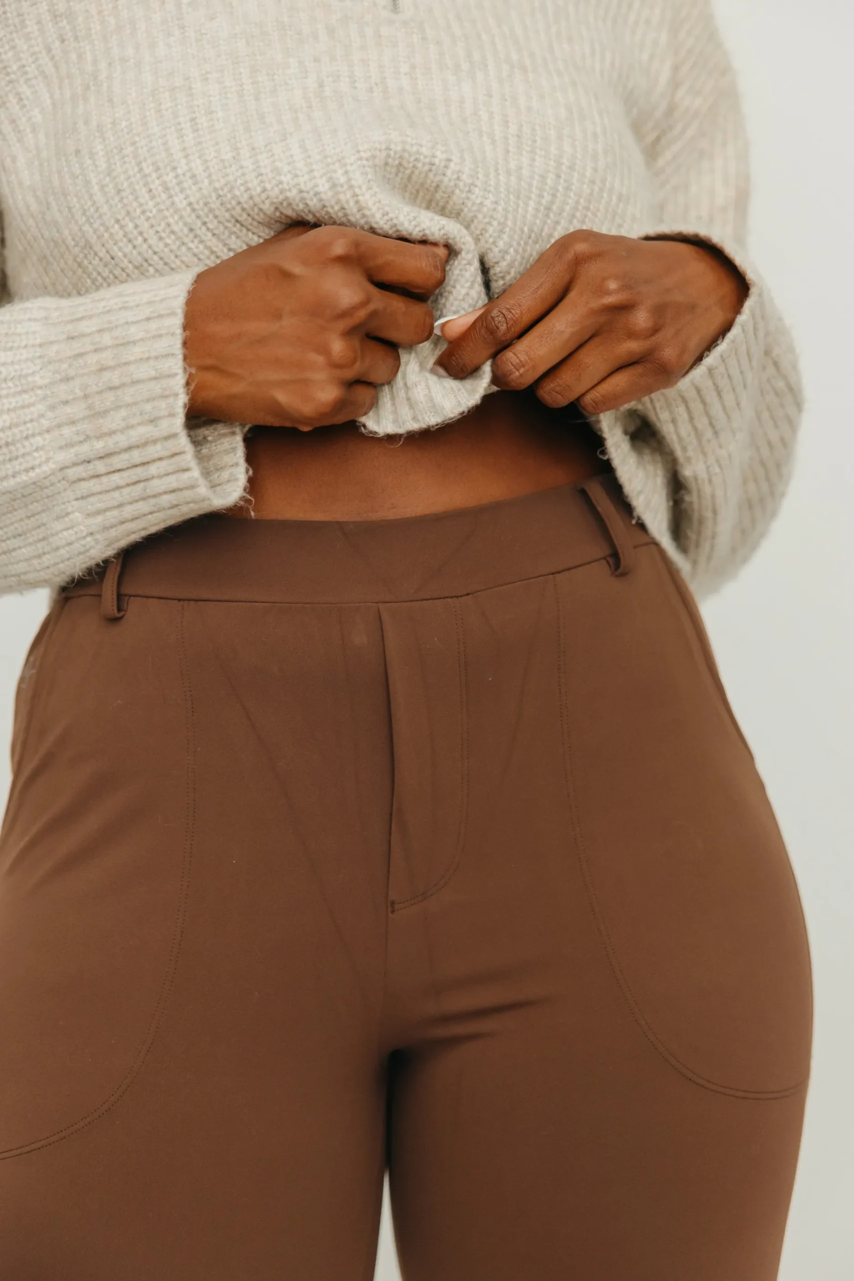 work_hard_play_hard_trous_3-12.webp Trousers | Sweats + Pjs + Lounge>Maven Thread Work Hard Play Hard Trousers - Brown