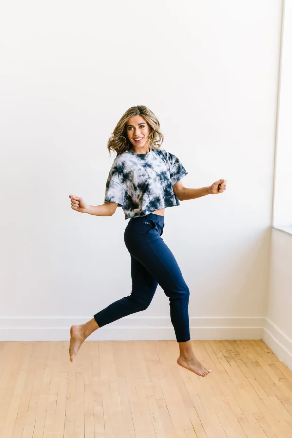 Trousers | Sweats + Pjs + Lounge>Maven Thread Work Hard Play Hard Trousers - Navy