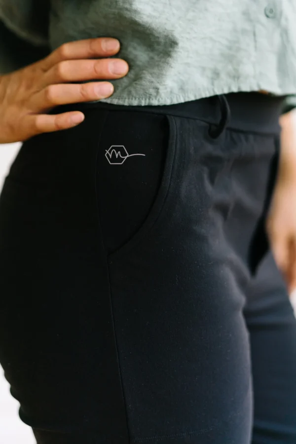 Trousers | Sweats + Pjs + Lounge>Maven Thread Work Hard Play Hard Trousers - Black