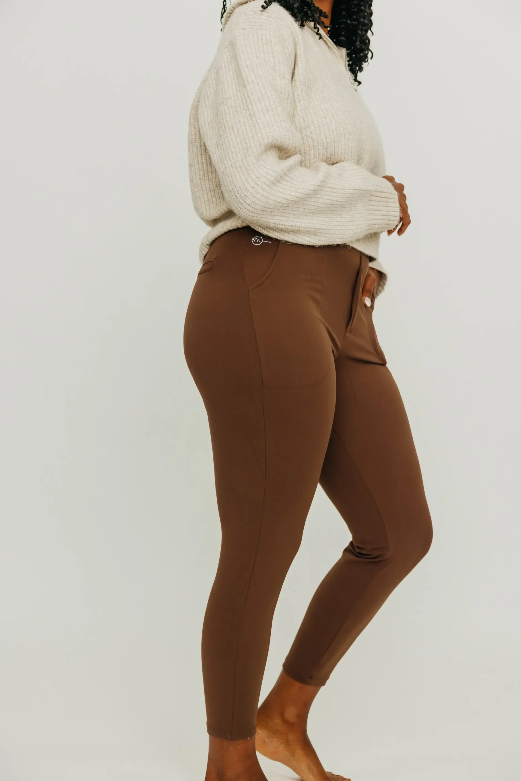 work_hard_play_hard_trous_5-11.webp Trousers | Sweats + Pjs + Lounge>Maven Thread Work Hard Play Hard Trousers - Brown