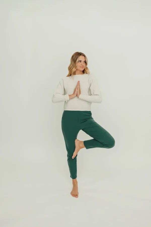 Trousers | Sweats + Pjs + Lounge>Maven Thread Work Hard Play Hard Trousers - Forest Green