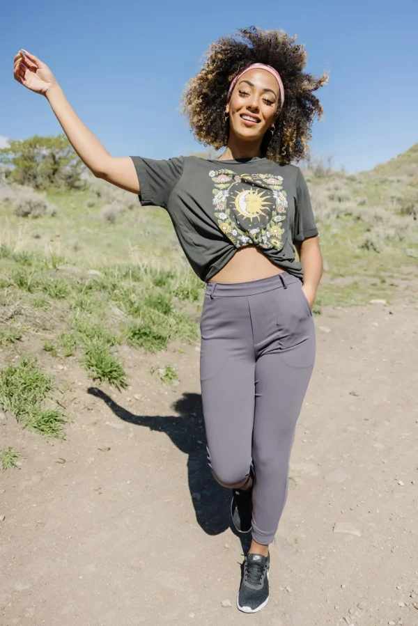 Trousers | Sweats + Pjs + Lounge>Maven Thread Work Hard Play Hard Trousers - Grey