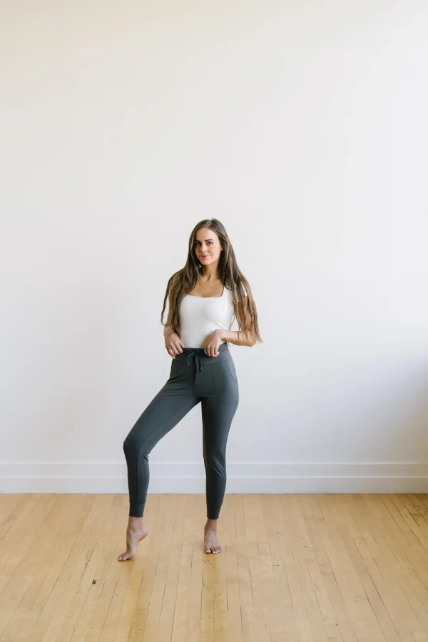 Trousers | Sweats + Pjs + Lounge>Maven Thread Work Hard Play Hard Trousers - Charcoal